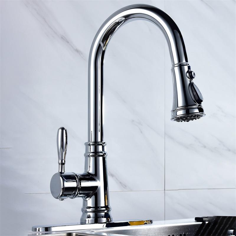 C0078 UPC, CUPC certified æs faucet 1-manubrium decl montem pull-out manubrium/vectium faucet culinarum;