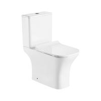 YS22291P 2-piece Rimless ceramic toilet, P-laqueum washdown latrinam;