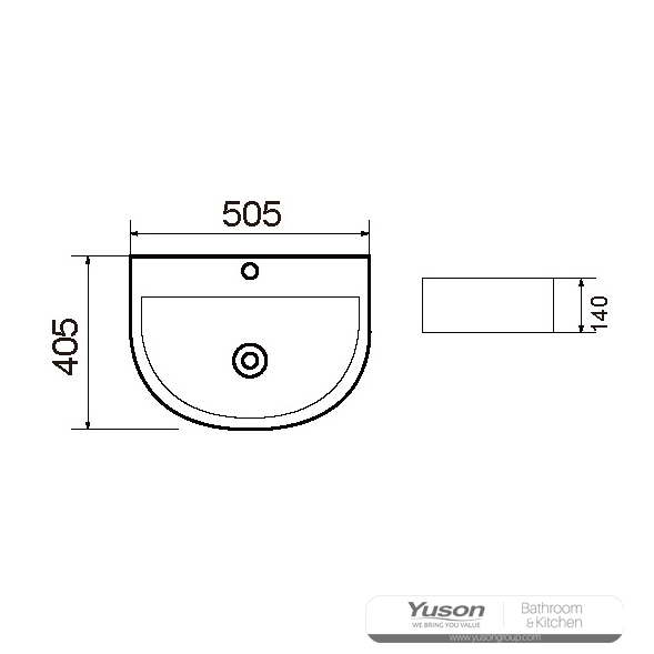 YS28217 Labrum ceramic supra Peripatetici, basim artificiosum, mergi ceramic;