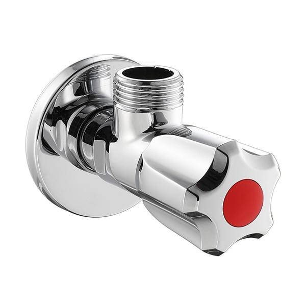 YS470 Brass Angle Valve, Claudite Aquae Angle Stop Valve, for Faucet and Latrina, Wall Mounted;