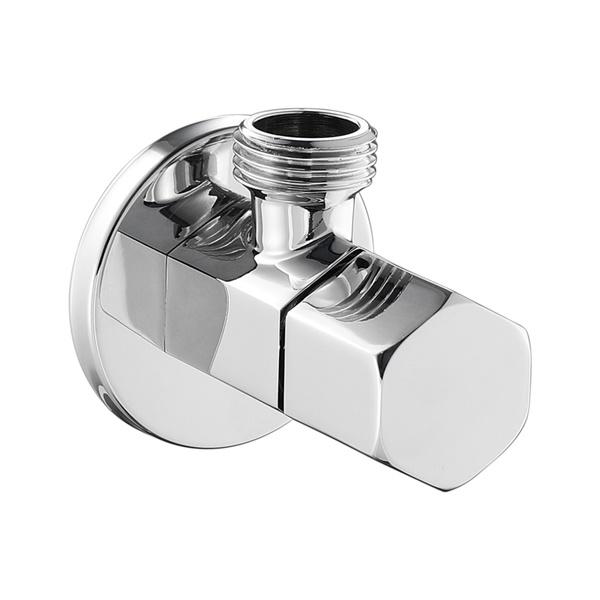 YS471 Brass Angle Valve, Claudite Aquae Angle Stop Valve, for Faucet and Latrina, Wall Mounted;
