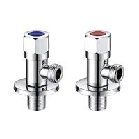 YS473 Brass Angle Valve, Claudite Aquae Angle Stop Valve, for Faucet and Latrina, Wall Mounted;