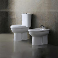 YS22215S Retro design 2-fragmen ceramic CULTUS, prope iuncta P-laqueum washdown latrinam;
