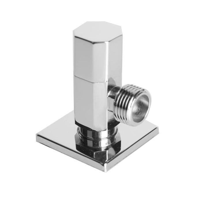 YS473 Brass Angle Valve, Claudite Aquae Angle Stop Valve, for Faucet and Latrina, Wall Mounted;