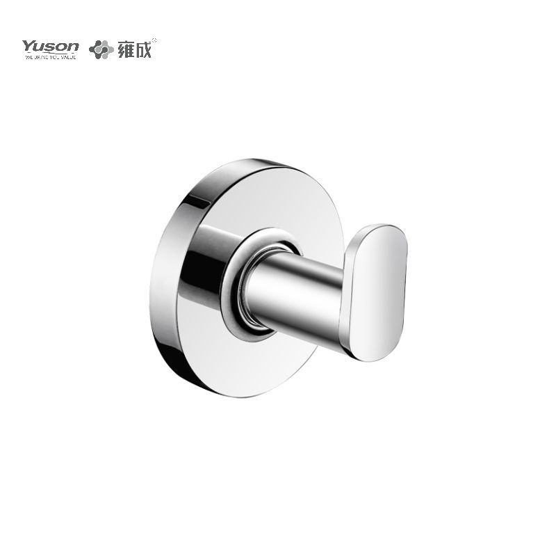 10288 Sleek Bathroom Accessories Brass Wall-mounted Robe Hook