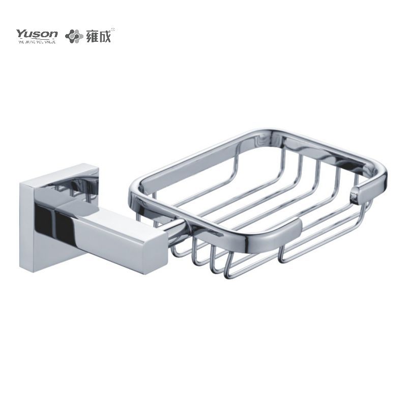 10685B Sleek Bathroom accessiones, cophini Saponis, Zinc/Brass/SUS Soap possessor, murus equestris (Series 10600)