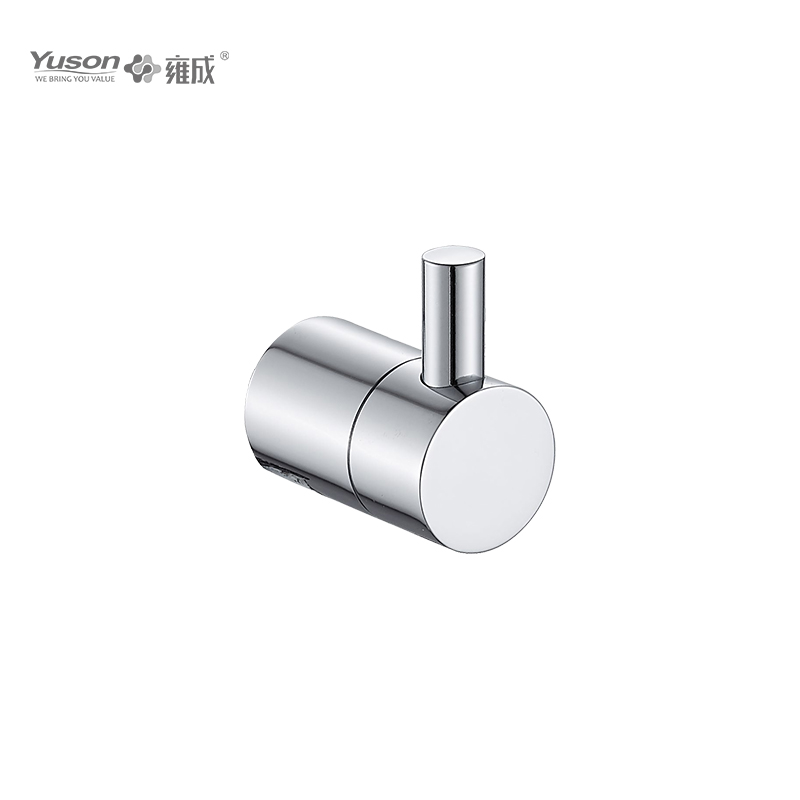 12088 Sleek Bathroom accessiones, hamus Robe, Zinc/Brass/SUS hamus vestitus, murus equestris (Series 12000)