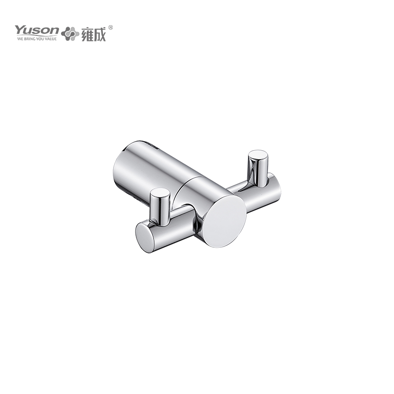 12088D Sleek Bathroom accessiones, hamus Robe, Zinc/Brass/SUS hamus vestitus, murus equestris (Series 12000)