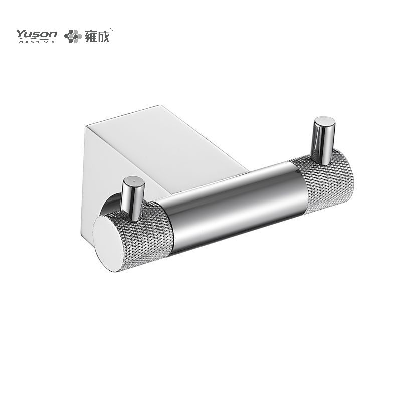 12488 Sleek Bathroom accessiones, hamus Robe, Zinc/Brass/SUS hamus vestitus, murus equestris (Series 12400)