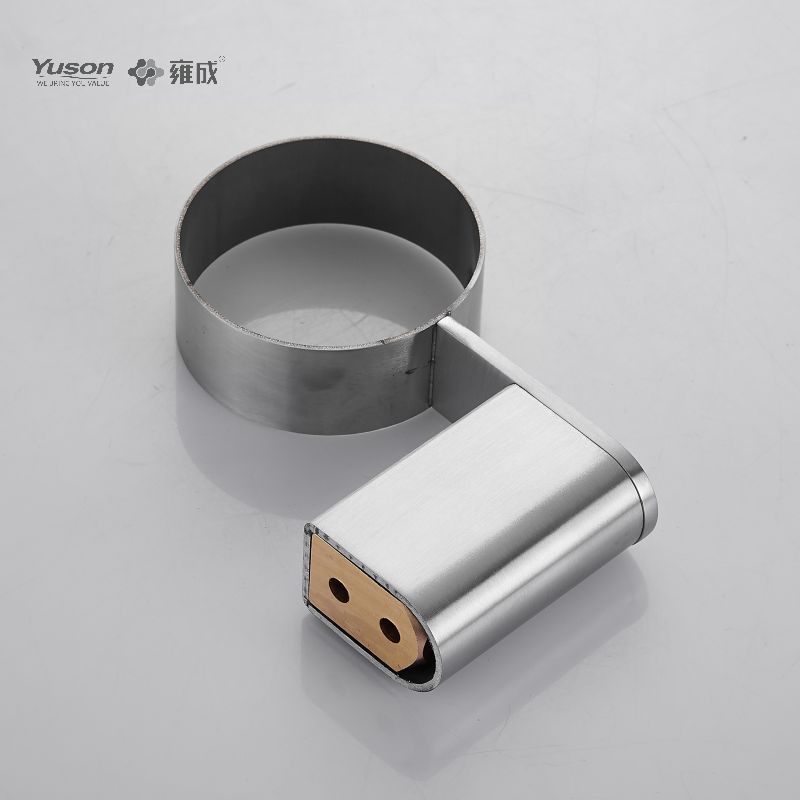 12684 Sleek Bathroom accessiones, possessor Tumbler, cum Frosted/Temperatus Calix vitreus, Zinc/Brass/SUS Tumbler possessor, murus equestris (Series 12600)