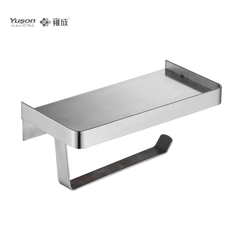 12686B Sleek Bathroom accessiones, latrina charta possessor, Zinc/Brass/SUS Toilet charta volvunt possessor , wall- mounted (Series 12600)