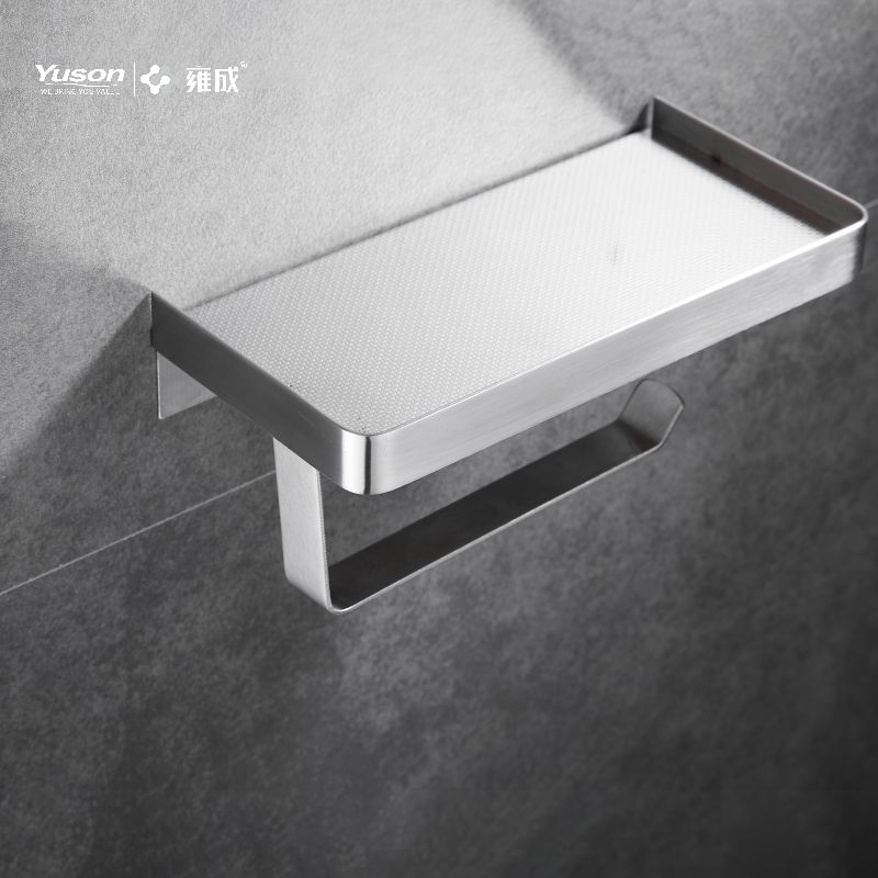 12686B Sleek Bathroom accessiones, latrina charta possessor, Zinc/Brass/SUS Toilet charta volvunt possessor , wall- mounted (Series 12600)