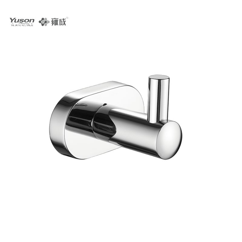 13388 Sleek Bathroom accessiones, hamus Robe, Zinc/Brass/SUS hamus vestitus, murus equestris (Series 13300)