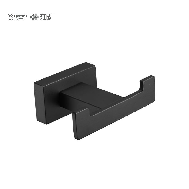 13488B Sleek Bathroom accessiones, hamus Robe, Zinc/Brass/SUS hamus vestitus, murus equestris (Series 13400)