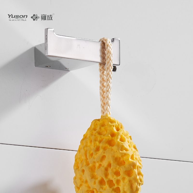 15088 Sleek Bathroom accessiones, hamus Robe, Zinc/Brass/SUS hamus vestitus, murus equestris (Series 15000)