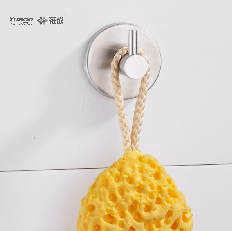 15588 Sleek Bathroom accessiones, hamus Robe, Zinc/Brass/SUS hamus vestitus, murus equestris (Series 15500)