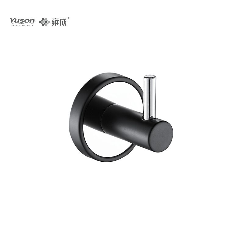 16788 Sleek Bathroom accessiones, hamus Robe, Zinc/Brass/SUS hamus vestitus, murus equestris (Series 16700)