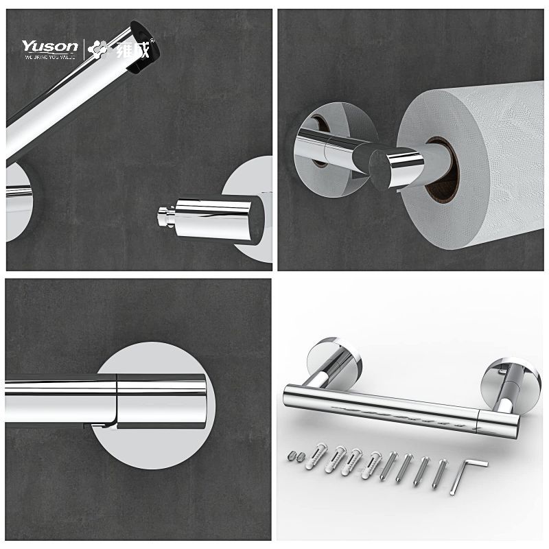 19286P Sleek Bathroom accessiones, CULTUS charta possessor, Zinc/Brass/SUS Toilet charta voluminis possessor , wall- mounted (Series 19200)
