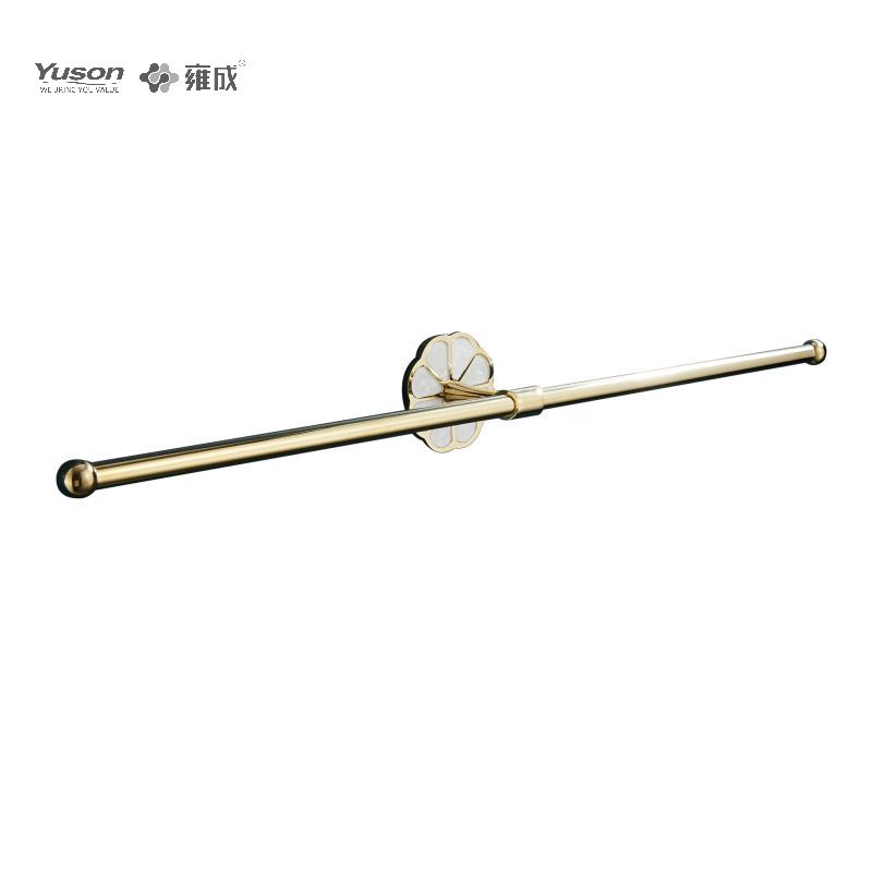 21024D Sleek Bathroom accessiones, 2-Poli Linteum vectes, 24