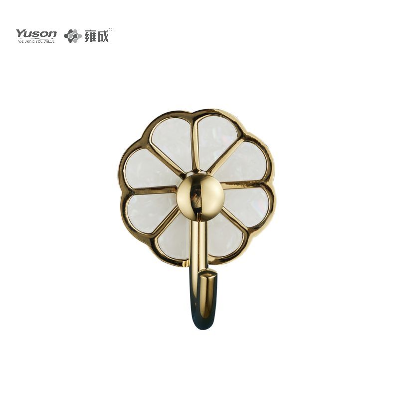 21088 Sleek Bathroom accessiones, hamus Robe, Zinc/Brass/SUS hamus vestitus, murus equestris (Series 21000)
