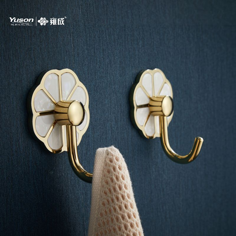 21088 Sleek Bathroom accessiones, hamus Robe, Zinc/Brass/SUS hamus vestitus, murus equestris (Series 21000)