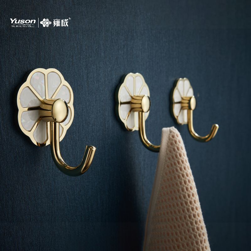 21088 Sleek Bathroom accessiones, hamus Robe, Zinc/Brass/SUS hamus vestitus, murus equestris (Series 21000)
