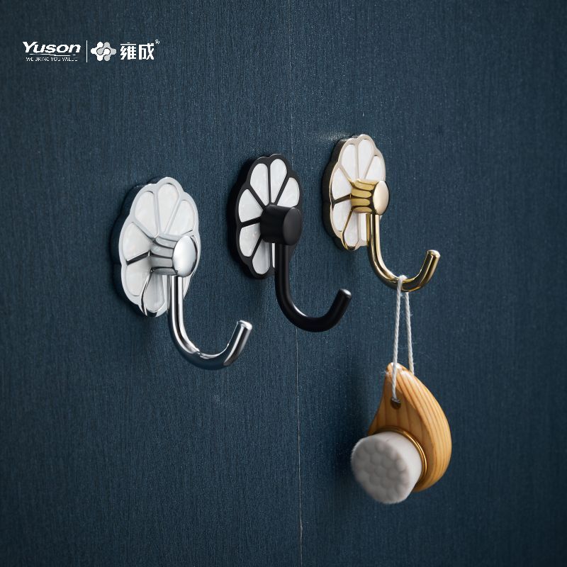 21088 Sleek Bathroom accessiones, hamus Robe, Zinc/Brass/SUS hamus vestitus, murus equestris (Series 21000)