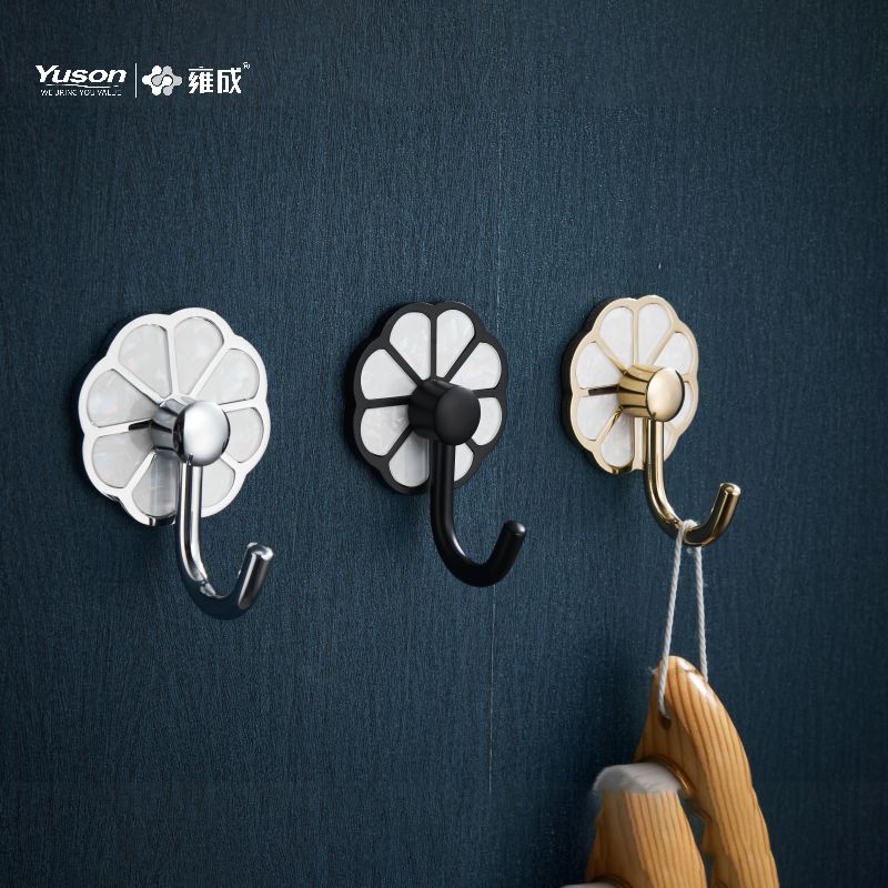 21088 Sleek Bathroom accessiones, hamus Robe, Zinc/Brass/SUS hamus vestitus, murus equestris (Series 21000)
