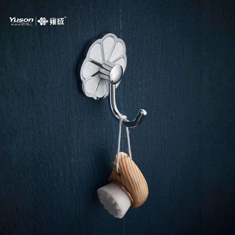 21088 Sleek Bathroom accessiones, hamus Robe, Zinc/Brass/SUS hamus vestitus, murus equestris (Series 21000)