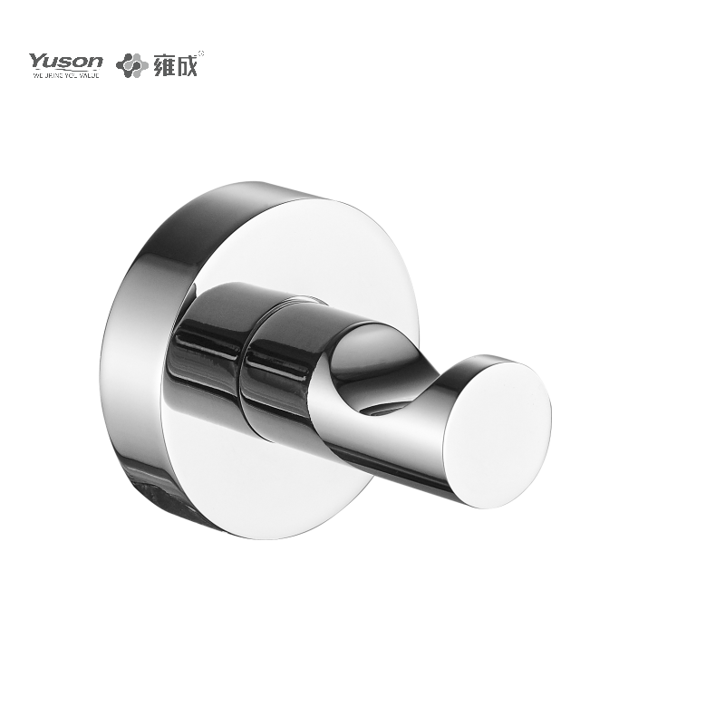 21688C Sleek Bathroom accessiones, hamus Robe, Zinc/Brass/SUS hamus vestitus, murus equestris (Series 21600)