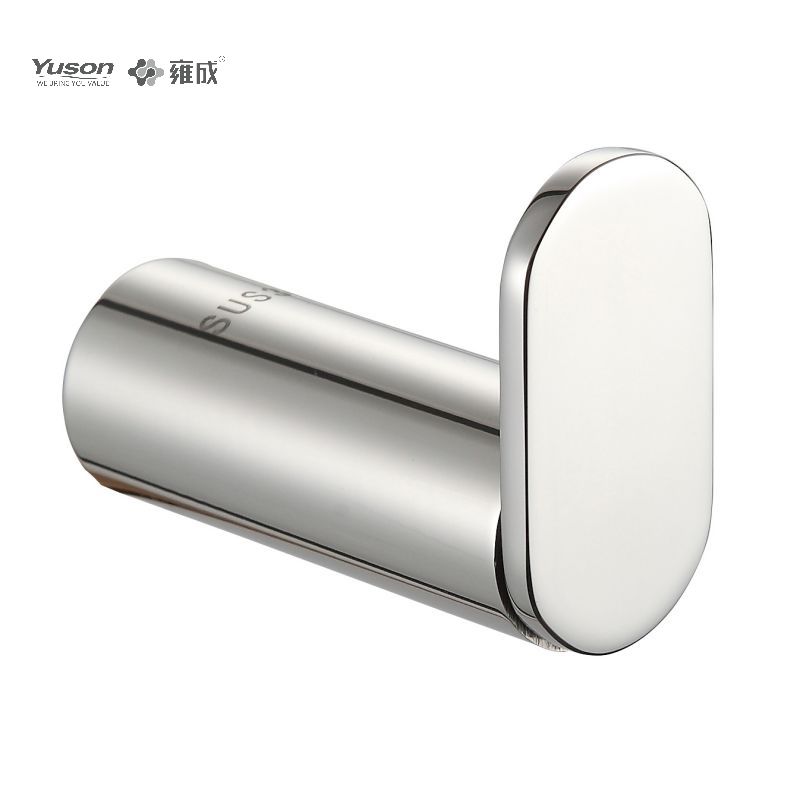 23288 Sleek Bathroom accessiones, hamus Robe, Zinc/Brass/SUS hamus vestitus, murus equestris (Series 23200)