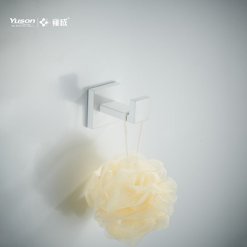 23388 Sleek Bathroom accessiones, hamus Robe, Zinc/Brass/SUS hamus vestitus, murus equestris (Series 23300)