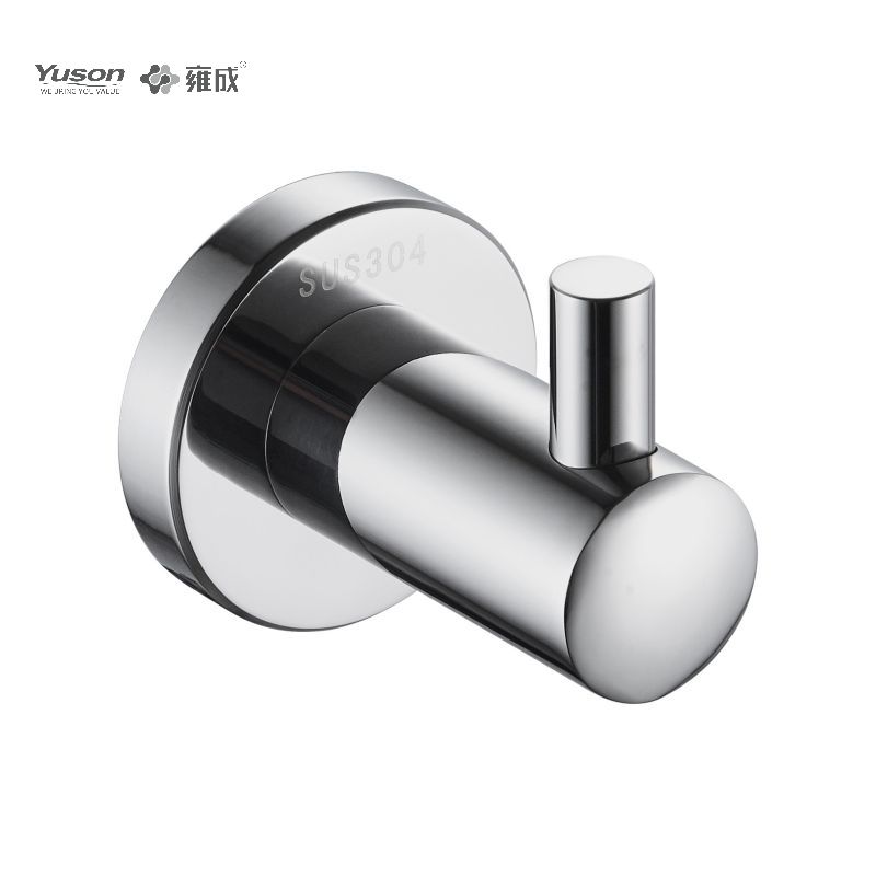 23788 Sleek Bathroom accessiones, hamus Robe, Zinc/Brass/SUS hamus vestitus, murus equestris (Series 23700)