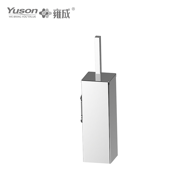 27190B Sleek Bathroom accessiones, Latrina Peniculus cum Frosted/ Calix vitreus Temperatus, Zinc/Brass/SUS Latrina Peniculus, murus (Series 27100)