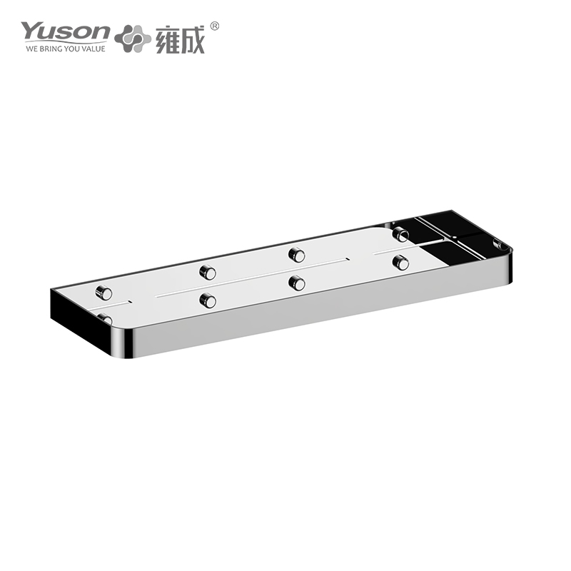 27191B Sleek Bathroom accessiones, lintea cautes, fasciae repono, Zinc/Brass/SUS fasciae, murus equestris (Series 27100)