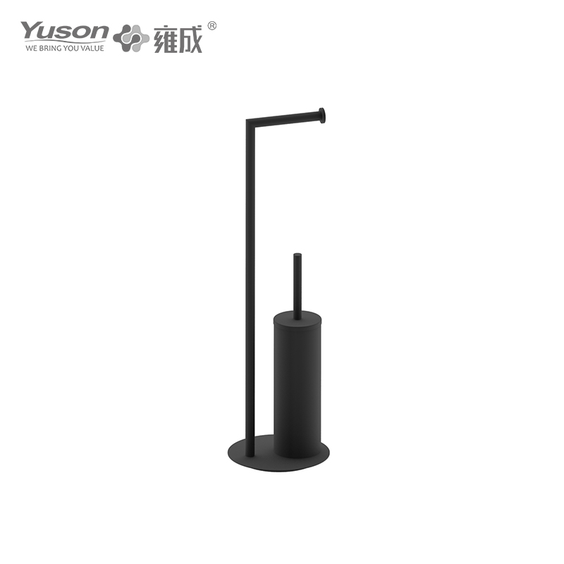 27290A Sleek Bathroom accessiones, Latrina Peniculus cum Frosted/ Calix vitreus Temperatus, Zinc/Brass/SUS Latrina Peniculus, murus equestris (Series 27200)