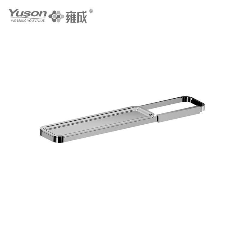 27391A Sleek Bathroom accessiones, lintea cautes, fasciae repono, Zinc/Brass/SUS fasciae, murus equestris (Series 27300)