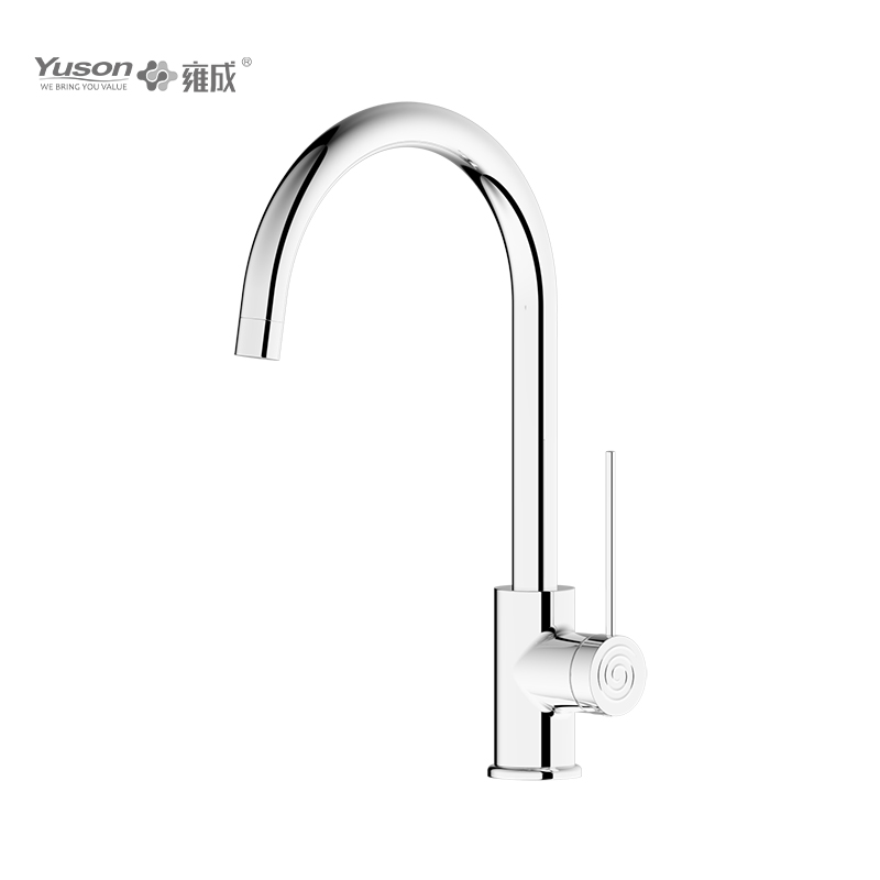 2067-50 Brass Faucet Single Lever constrata coquinaria calida & frigida aqua culina submersa turpis