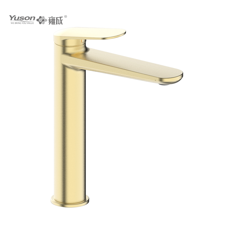 2069-31 Brass Faucet Single Lever deck-escenderunt calidam & frigidam altam pelvim turpis