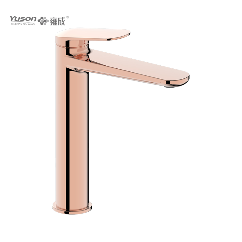 2069-31 Brass Faucet Single Lever deck-escenderunt calidam & frigidam altam pelvim turpis