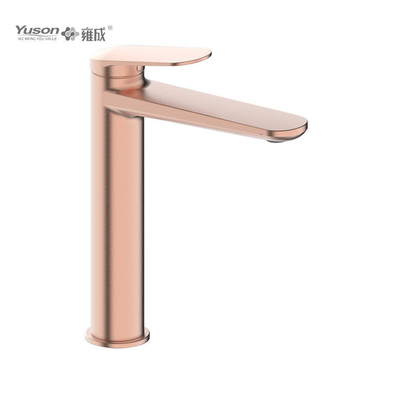2069-31 Brass Faucet Single Lever deck-escenderunt calidam & frigidam altam pelvim turpis