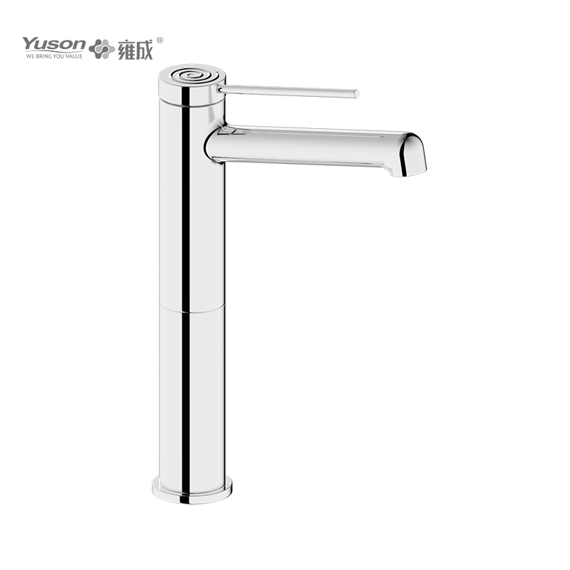 2067-31 Brass Faucet Single Lever deck-escenderunt calidae & frigidae aquae altae pelvis turpis